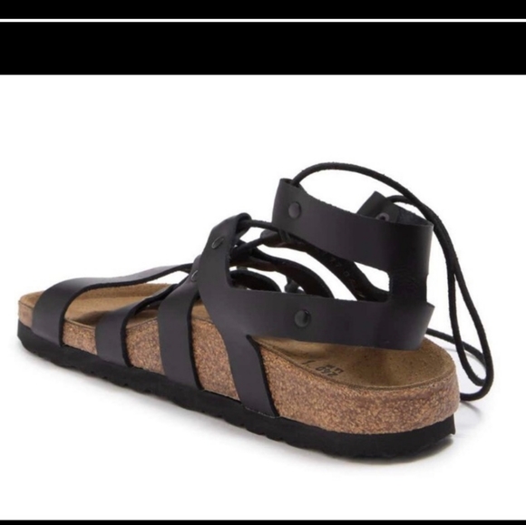 Birkenstock Black Gladiator Sandals - Picture 4 of 6